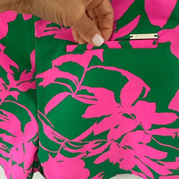 Vibrant Pink and Green Floral Blazer by [Brand] - Picture 13 of 13